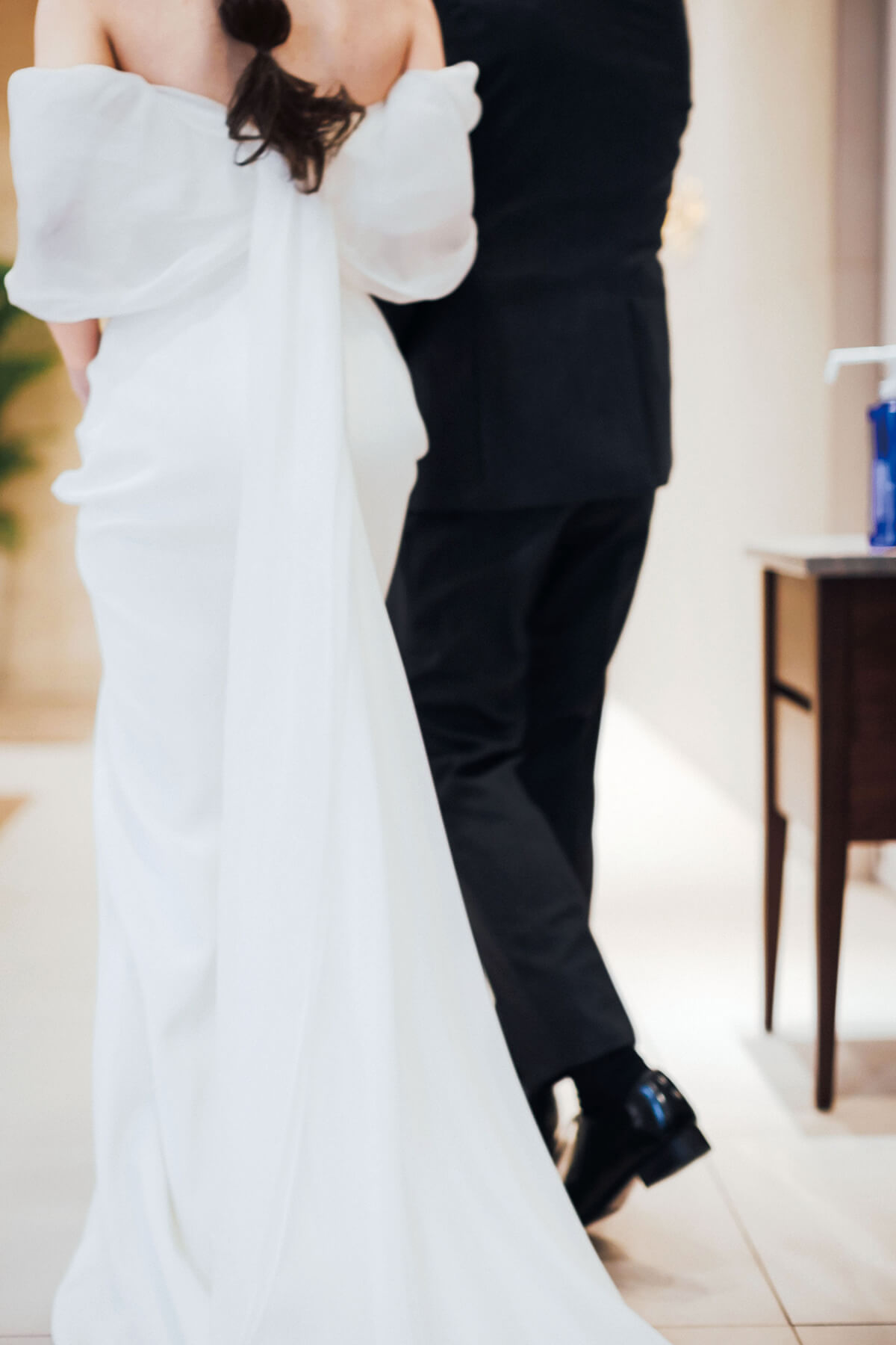純白は花嫁の特権だから2着の個性的な白ドレスで｜ANTONIO RIVA 