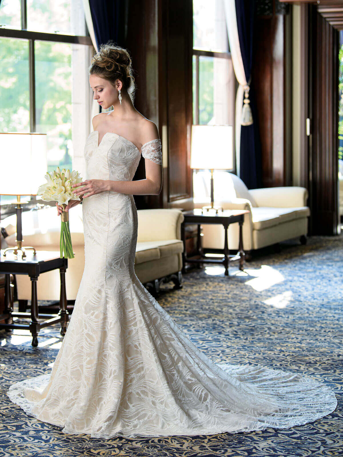 絶妙なデザイン マーメイドドレス白 ウエディングドレス 結婚式 お呼ばれ ウェディングドレス 花嫁 ブライダル 二次会 披露宴 ロングドレス挙式  フォーマルウエア 大きいサイズ
