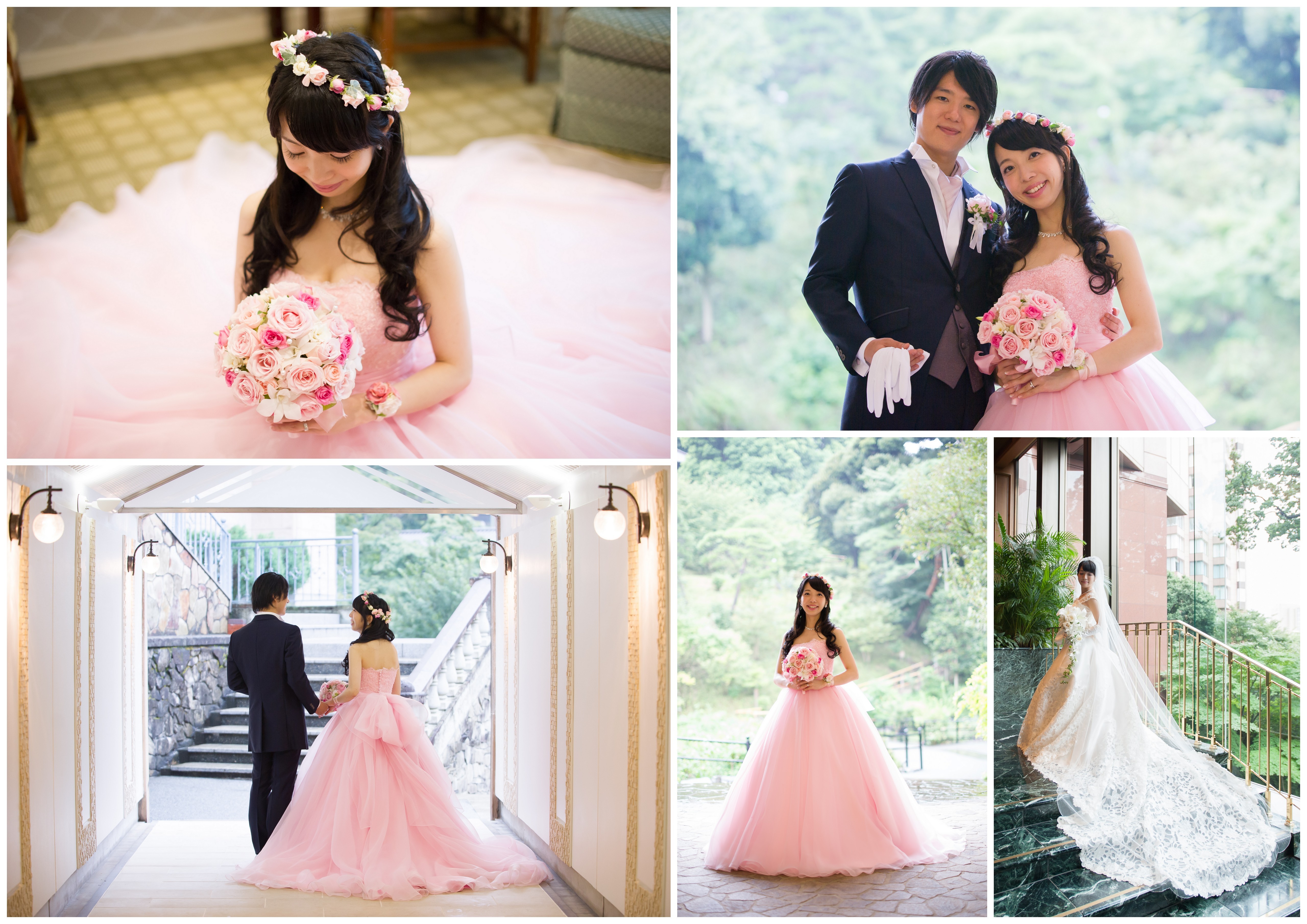 【結婚式】大好きなピンクのドレスで叶えたお色直し